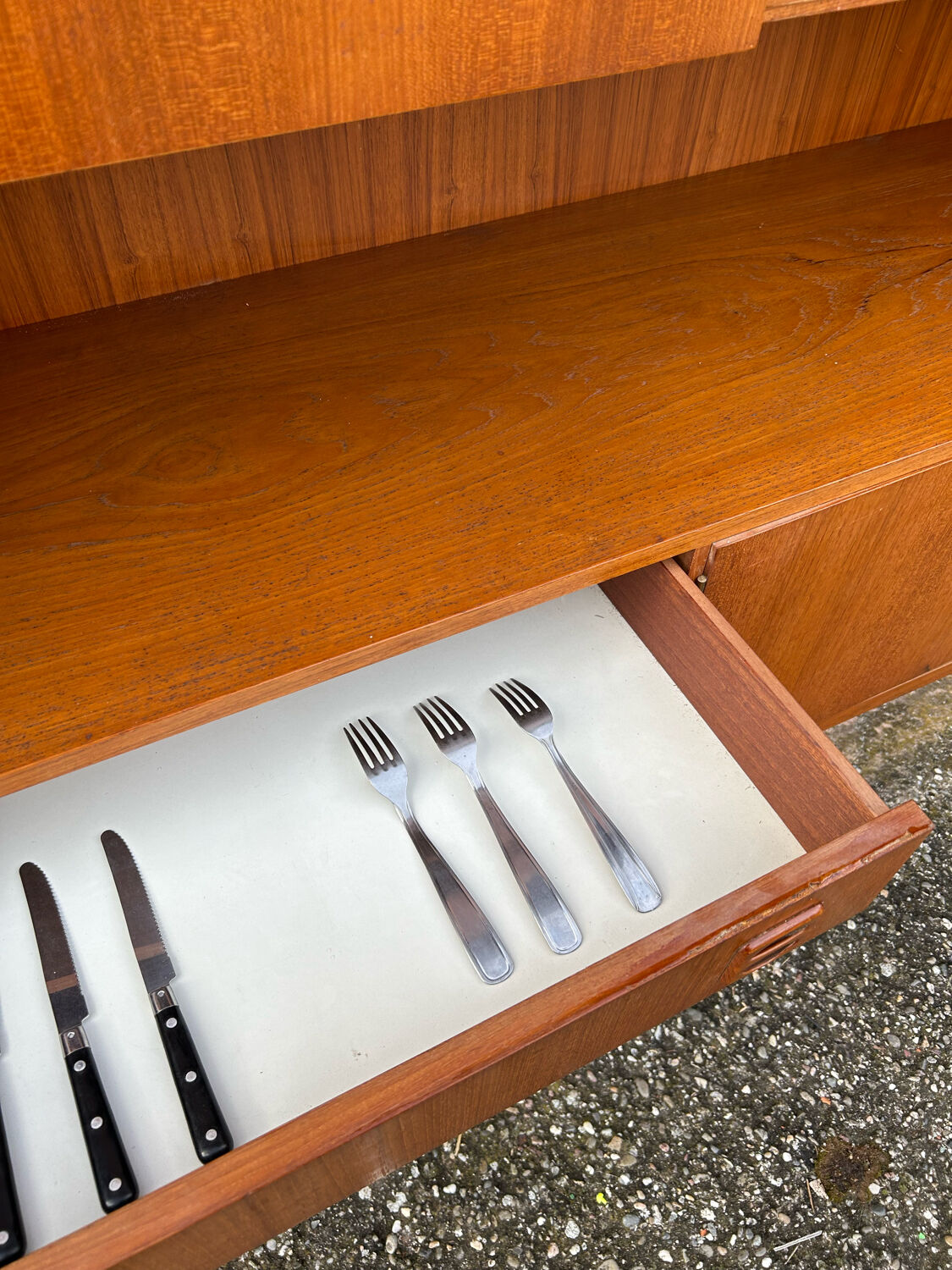 Vintage Scandinavian footwalk compass