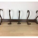 Wall coat rack bentwood bistro, 5 hooks
