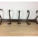 Wall coat rack bentwood bistro, 5 hooks