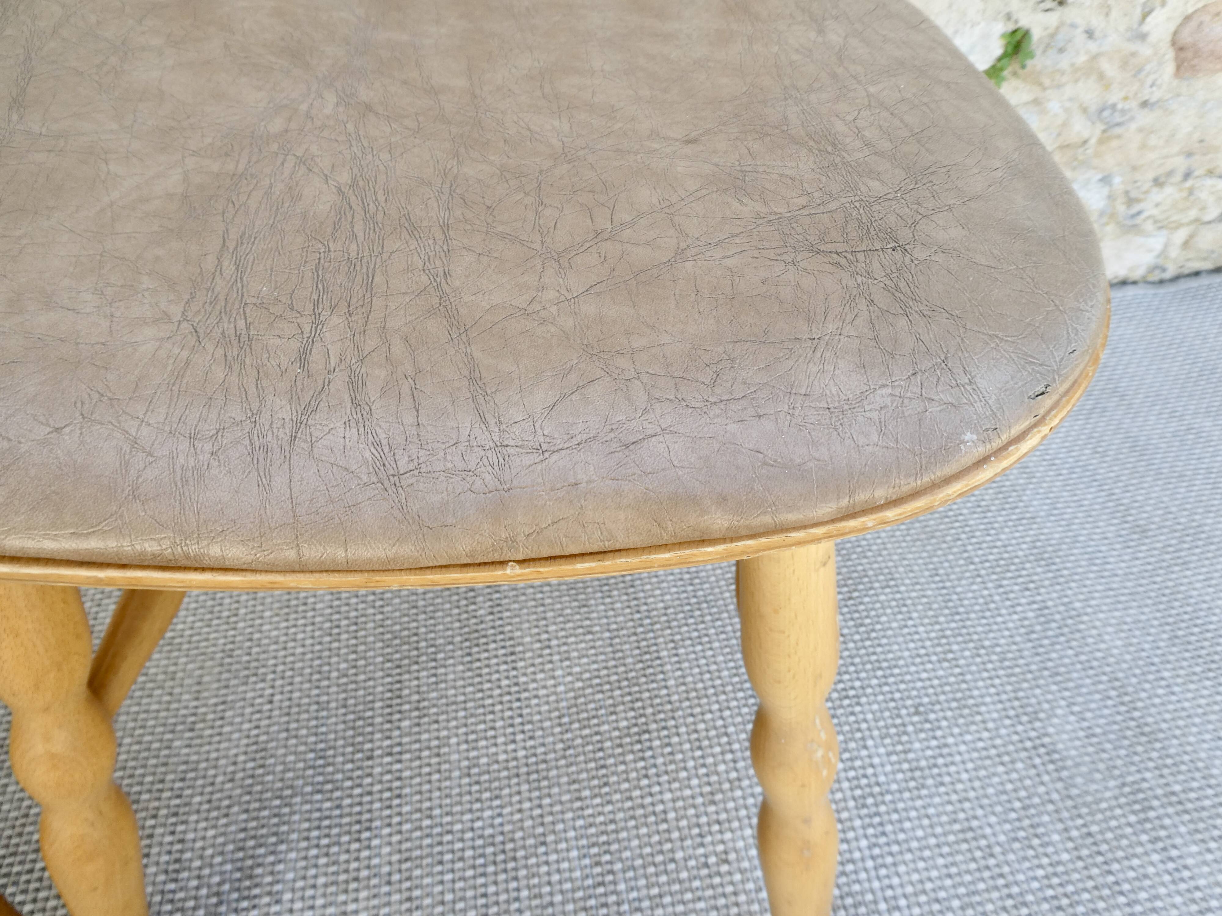 Pair of Baumann bistro chairs, Menuet model