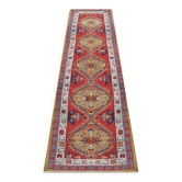 Persian Iran Sarab Runner Rug: 0.98 X 3.72 Meters - Handmade