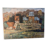 Painting on canvas