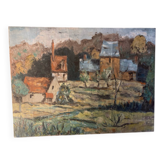 Painting on canvas
