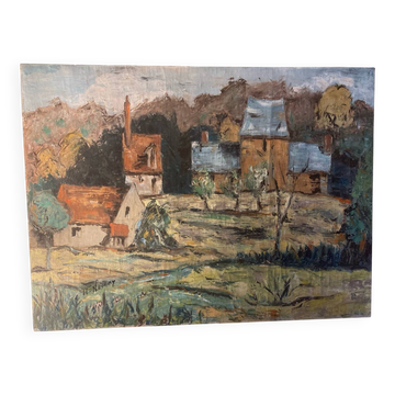 Painting on canvas