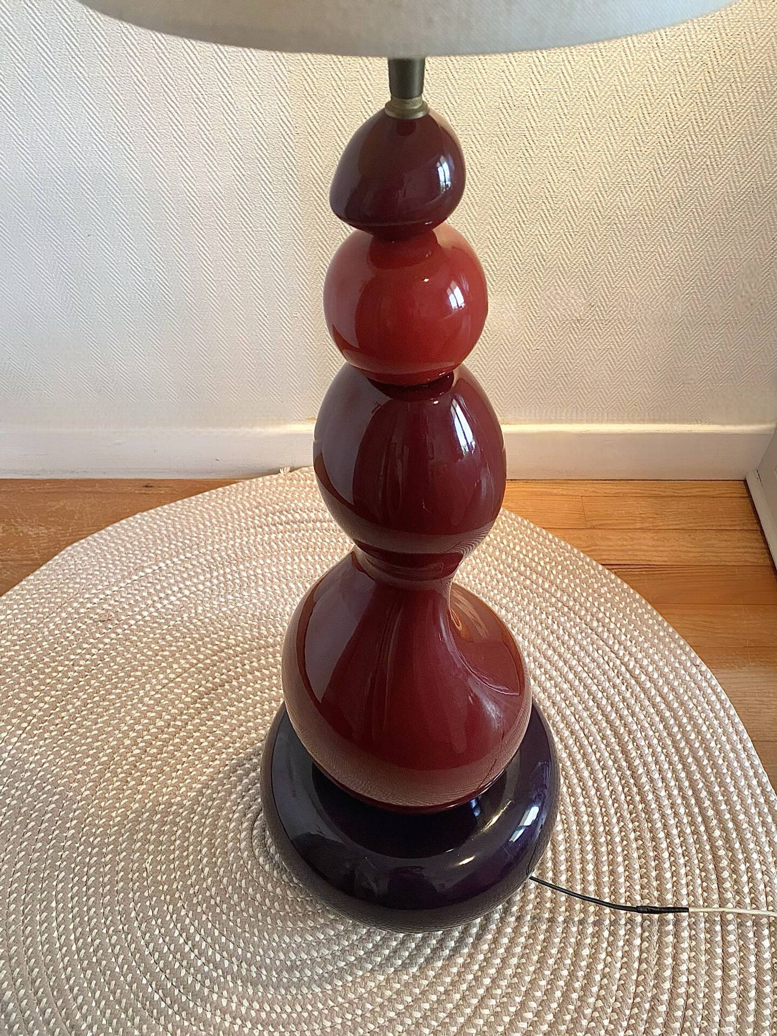 Grand pied de lampe Louis Drimmer Space age