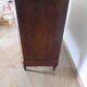 Antique oak burr chest of drawers - 4 drawers - marquetry inlay from the early 21st century