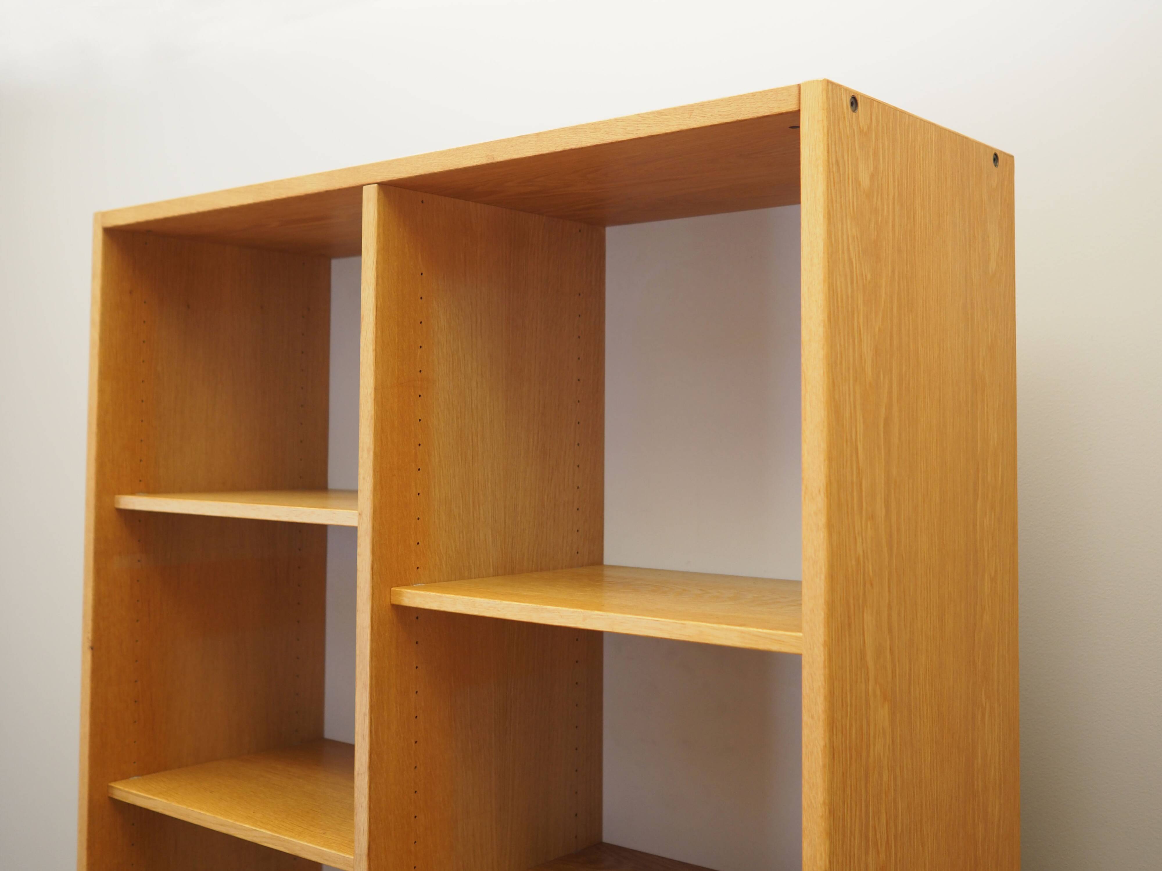 Ash bookcase, Danish design, 1970s, production: Denmark