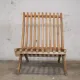 Chaise en teck pour extérieur et intérieur