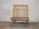 Chaise en teck pour extérieur et intérieur