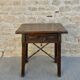 Table de nuit, chevet en bois massif, époque XVIIème