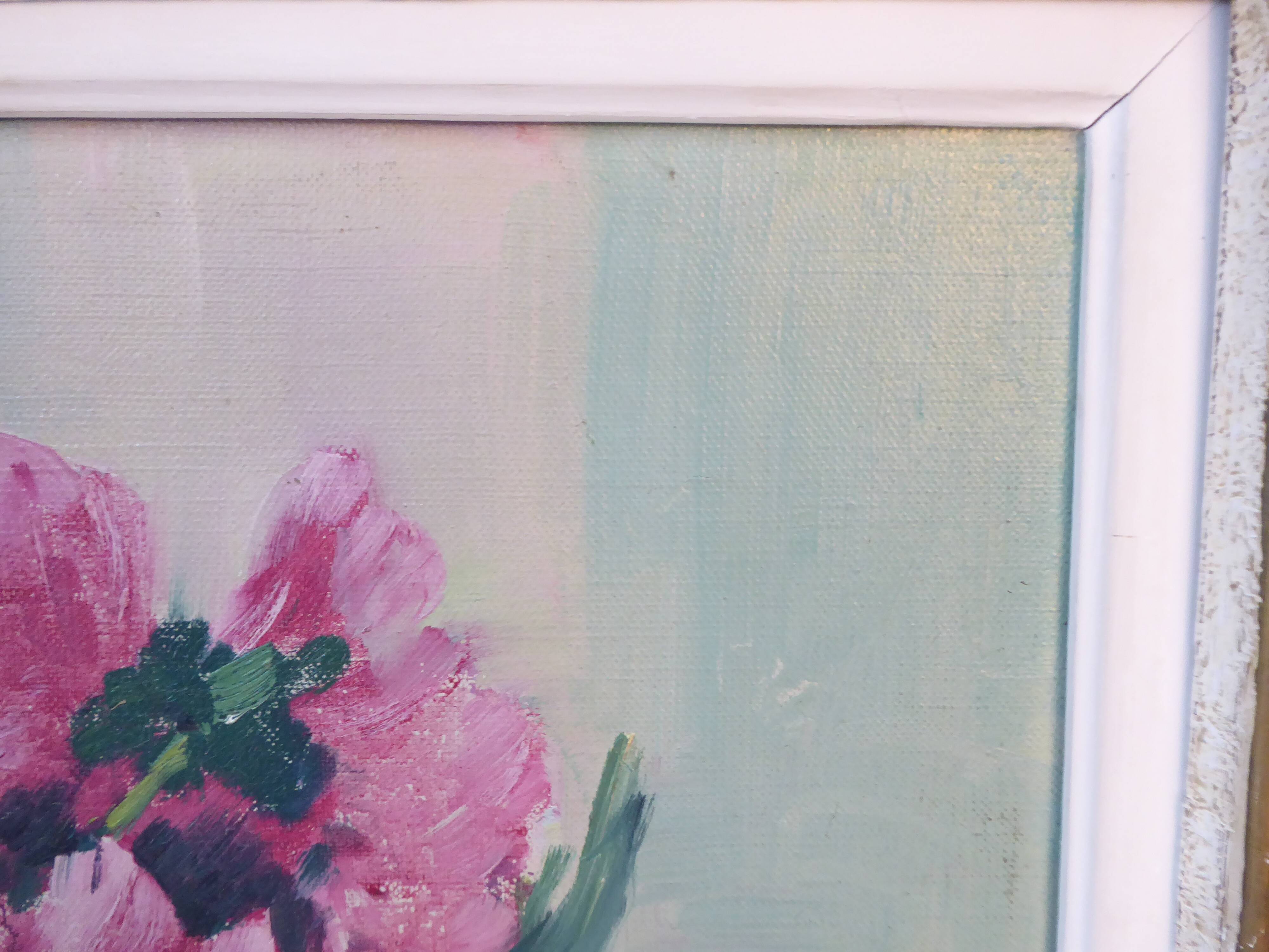 Bouquet de fleurs Huile sur toile