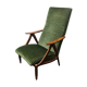 Fauteuil vintage en teck design hollandais