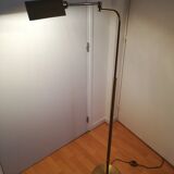 Floor lamp articulated gold metal