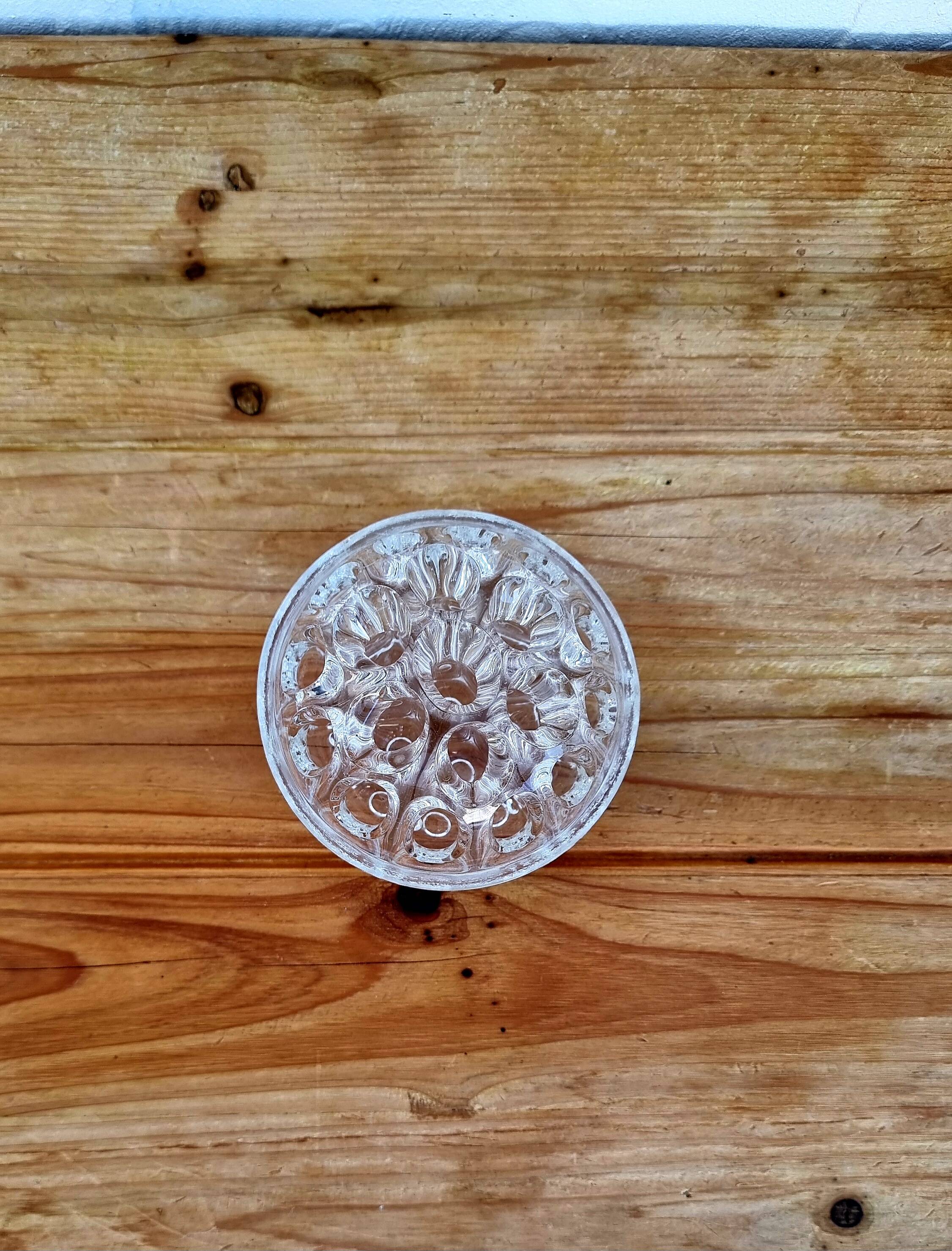 Vintage glass flower pick