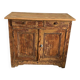 Small patinated sideboard
