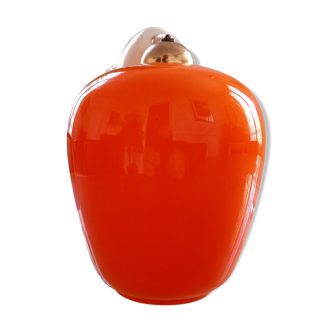 Suspension en verre opaline