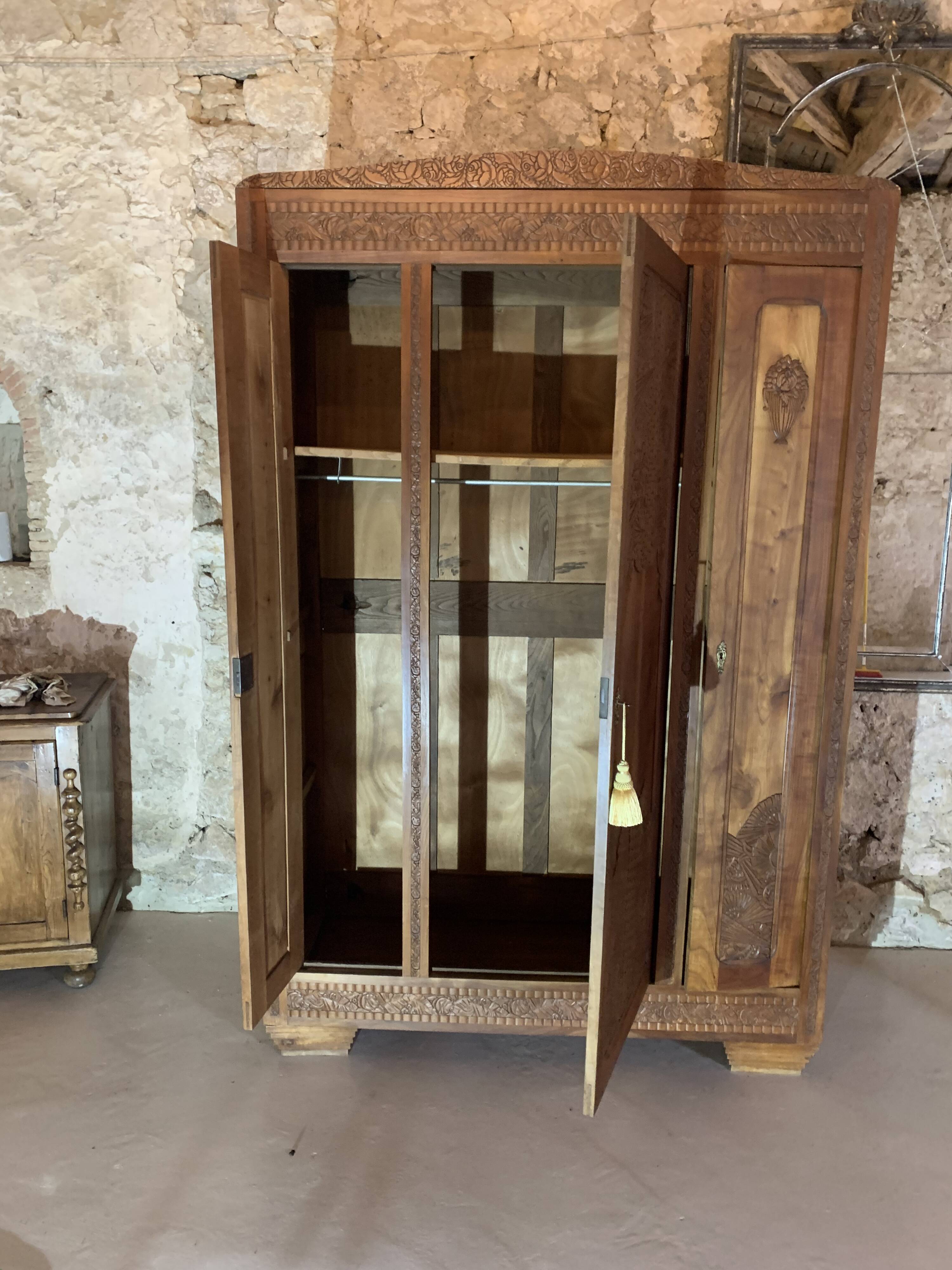 Art Deco wardrobe