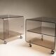 Paire de tables de  chevet Michel Dumas