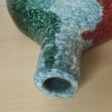 Tricolor handmade vase