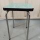 Green Formica stool