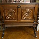 Vintage oak bar