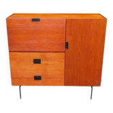 Sideboard Highboard Cees Braakman Pastoe model CU01 Japanese Series 1950s