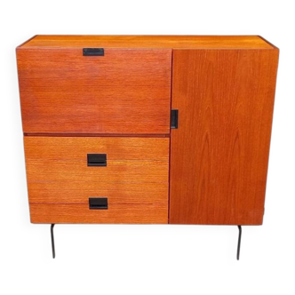 Sideboard Highboard Cees Braakman Pastoe model CU01 Japanese Series 1950s