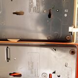 Contempra orange and ivory vintage phones