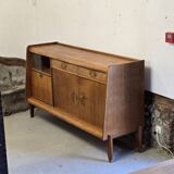1950s sideboard with display case
