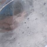 Solid brass pot cover engraved decor animal plant characters