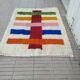 Traditional hand-woven Beni Mrirt rug, size 150 x 250 cm