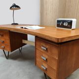 Vintage Dutch design writing desk Cees Braakman ‘Boomerang’