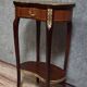 Louis XV style side table, in marquetry.