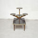 Table porte-plantes noir, 1960
