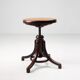 Austrian Piano Stool in Beech and Bentwood by Michael Thonet for Thonet, 18