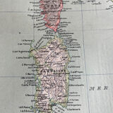 1891 - Map of Italy after the Risorgimento