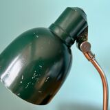 Bedside lamp from the 1950's, mid century table lamp with industrial style