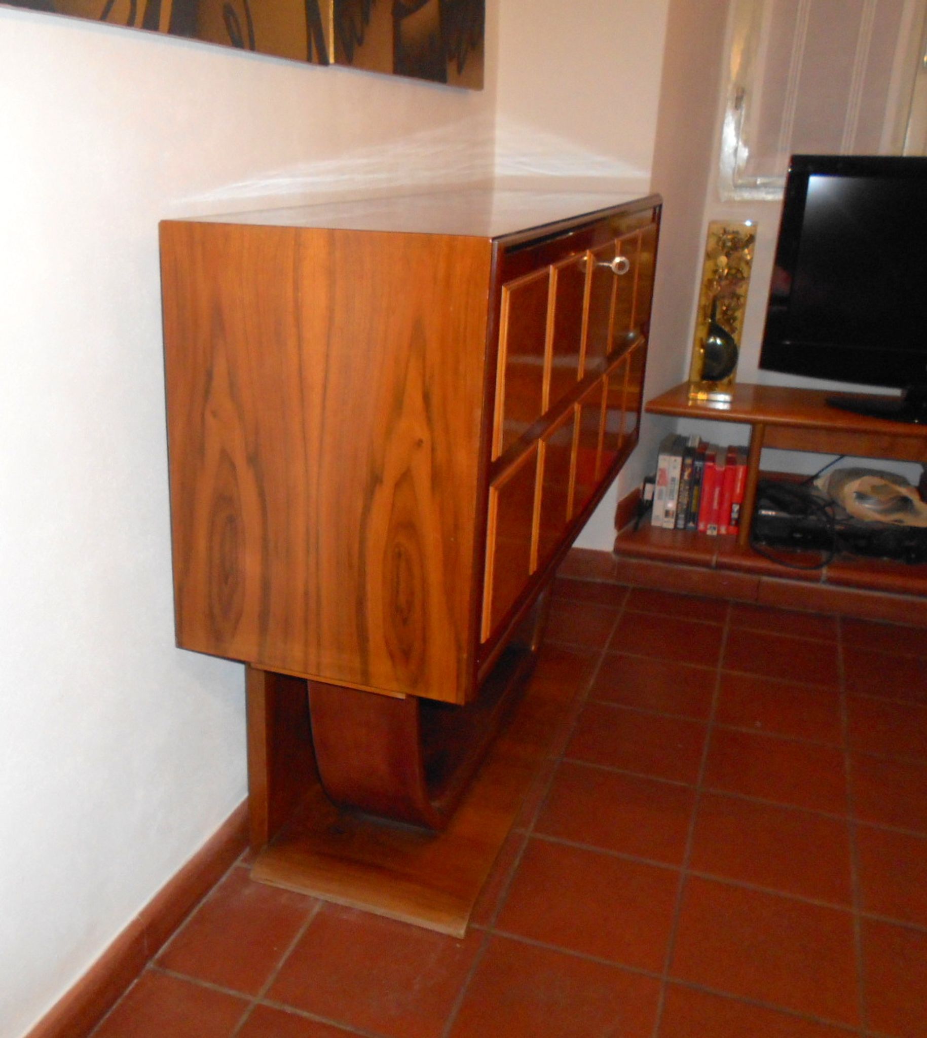 Rare art deco cabinet bar, 1940