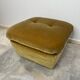 Pouf coffre en velours