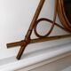 Vintage bamboo and rattan mirror – 1950s