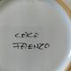 Rare duo of Italian earthenware plates – CACF Faenza