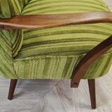 Two mid century cocktail chairs, vintage