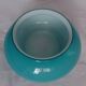 Art Deco Ceiling Lamp Turquoise Opaline Glass