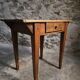 Compact French work table with bistro chair | Table circa 1900 | Chair circa 1950