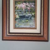 "Monet's Garden" painting by James Gaubert