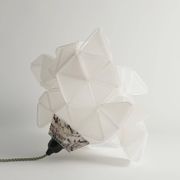 Labyrinth, Hazy, Artisan Table Lamp Light Sculpture, By Republiken