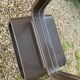 Vintage thermoformed plastic mirror