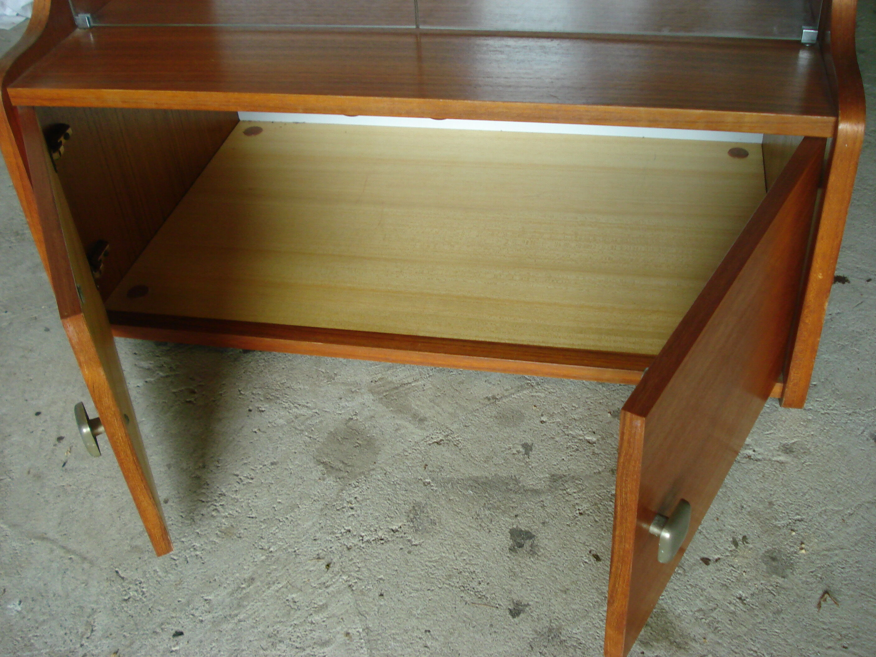 Meuble vitrine scandinave 1960