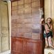 Notary's cardboard maker in mahogany Restoration period