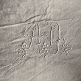 Old half-breed sheet with AD monogram.